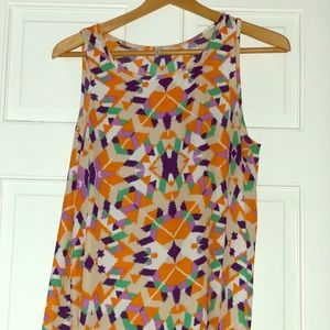 Colorful tank blouse!